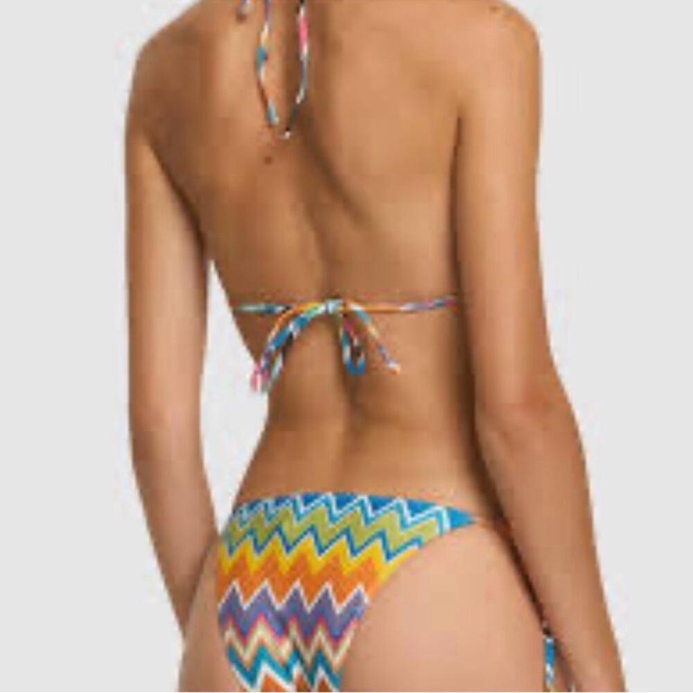 MILLY Bikini Set Women’s Size small | Designer Two Piece Swimsuit Multicolor nwt - Picture 4 of 7